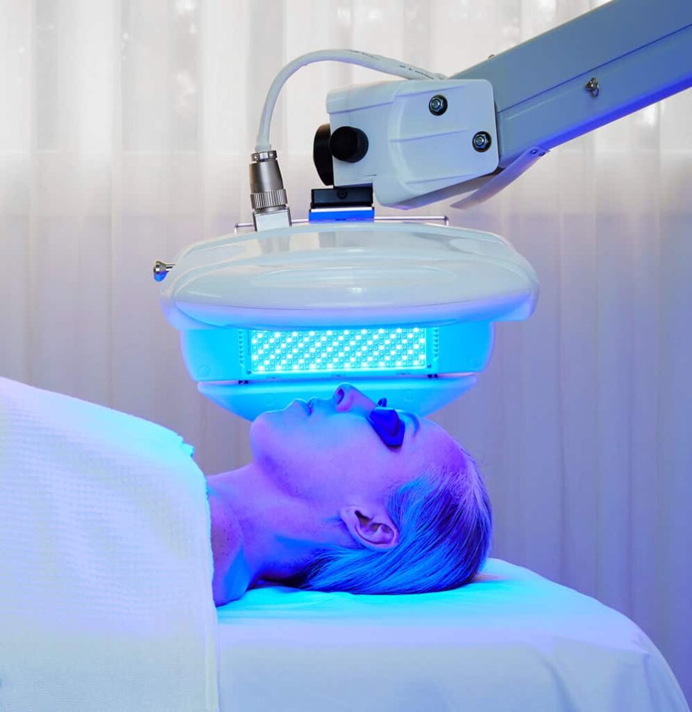 Dermalux anti bacterial blue phototherapy